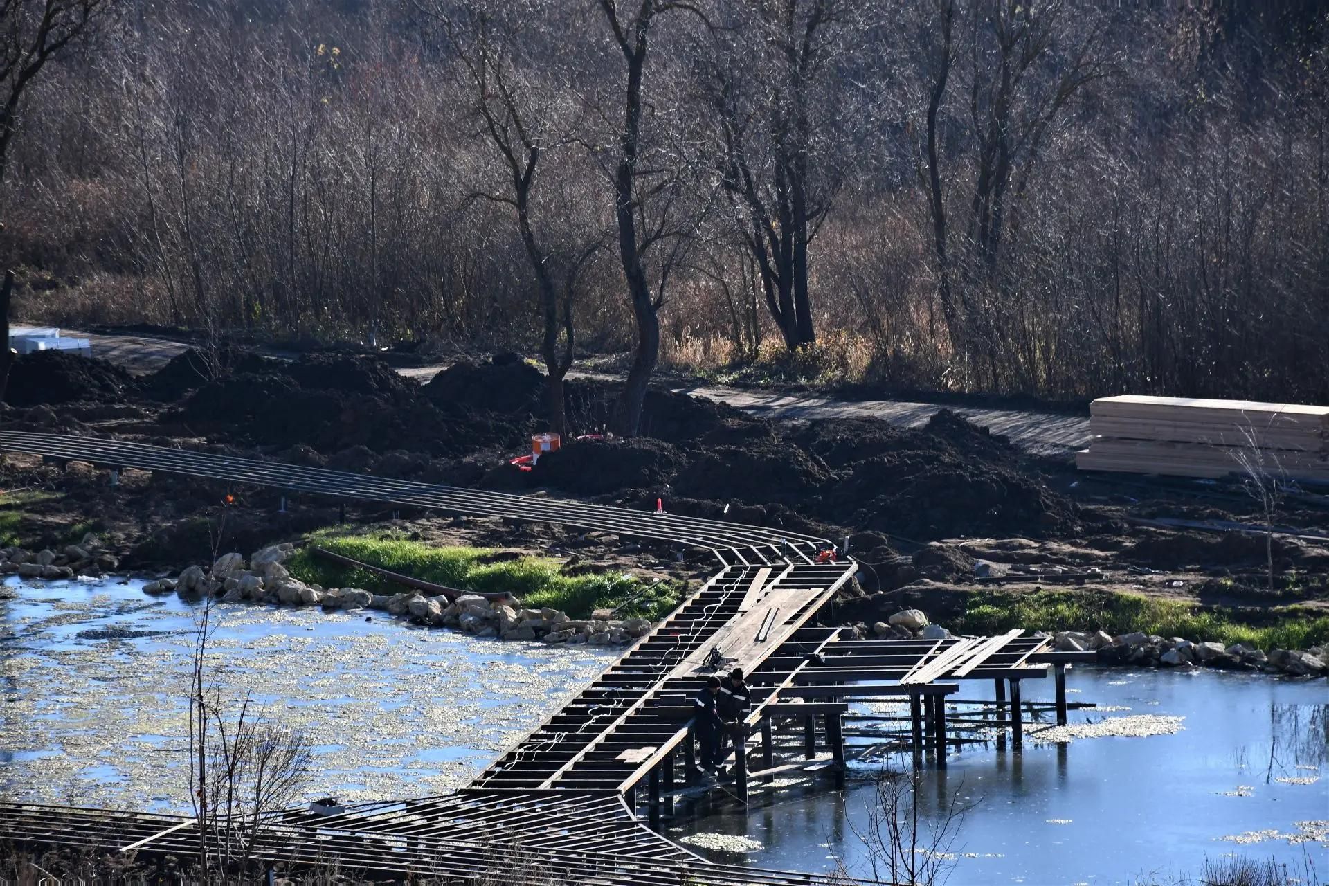 Благоустройство парка «Шишкинские просторы» завершат во второй половине ноября