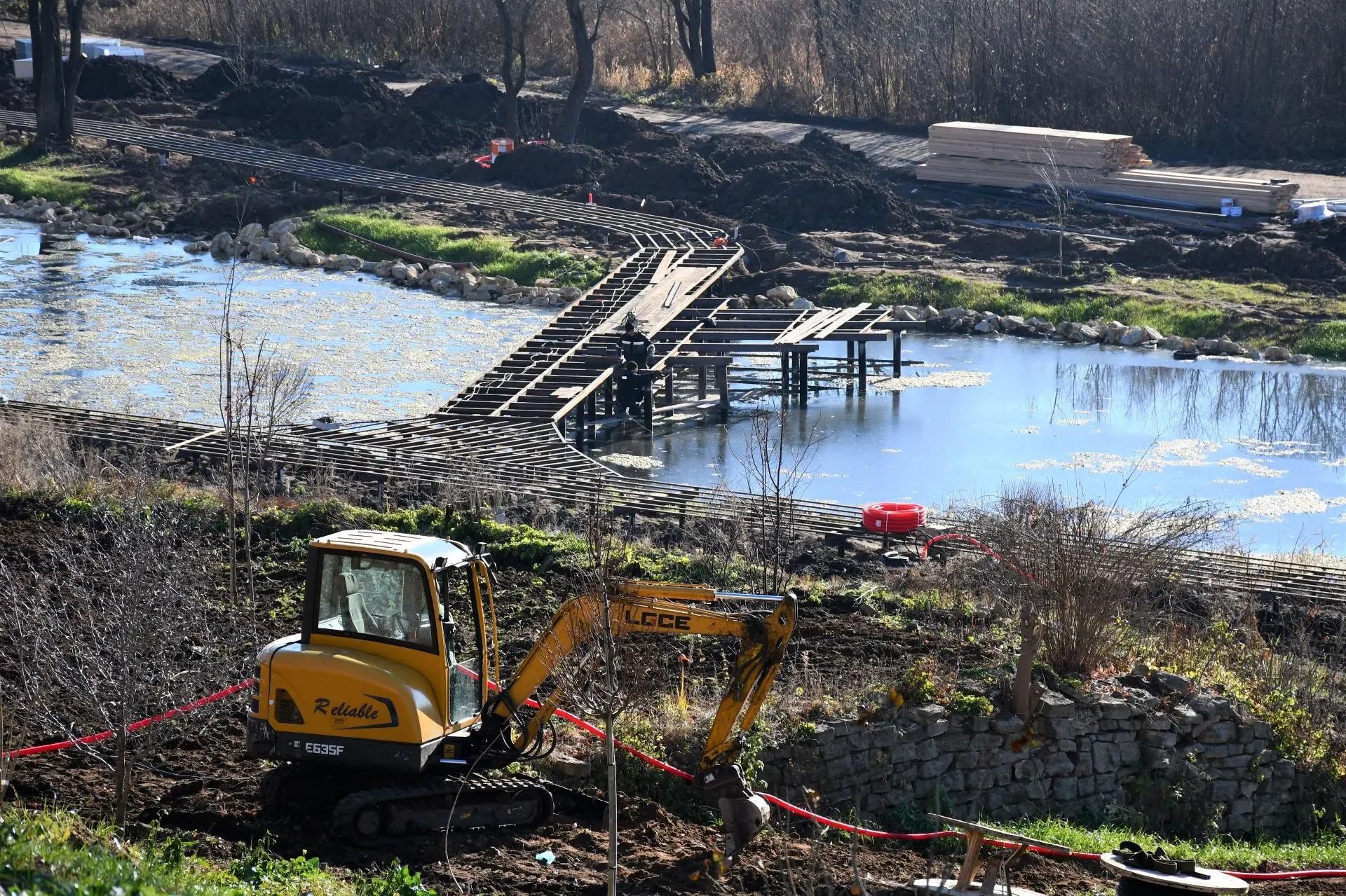 Благоустройство парка «Шишкинские просторы» завершат во второй половине ноября