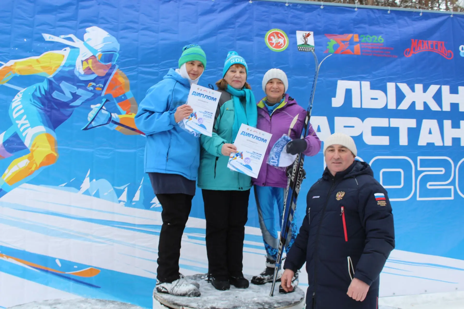 В Елабуге прошла «Лыжня Татарстана-2026»