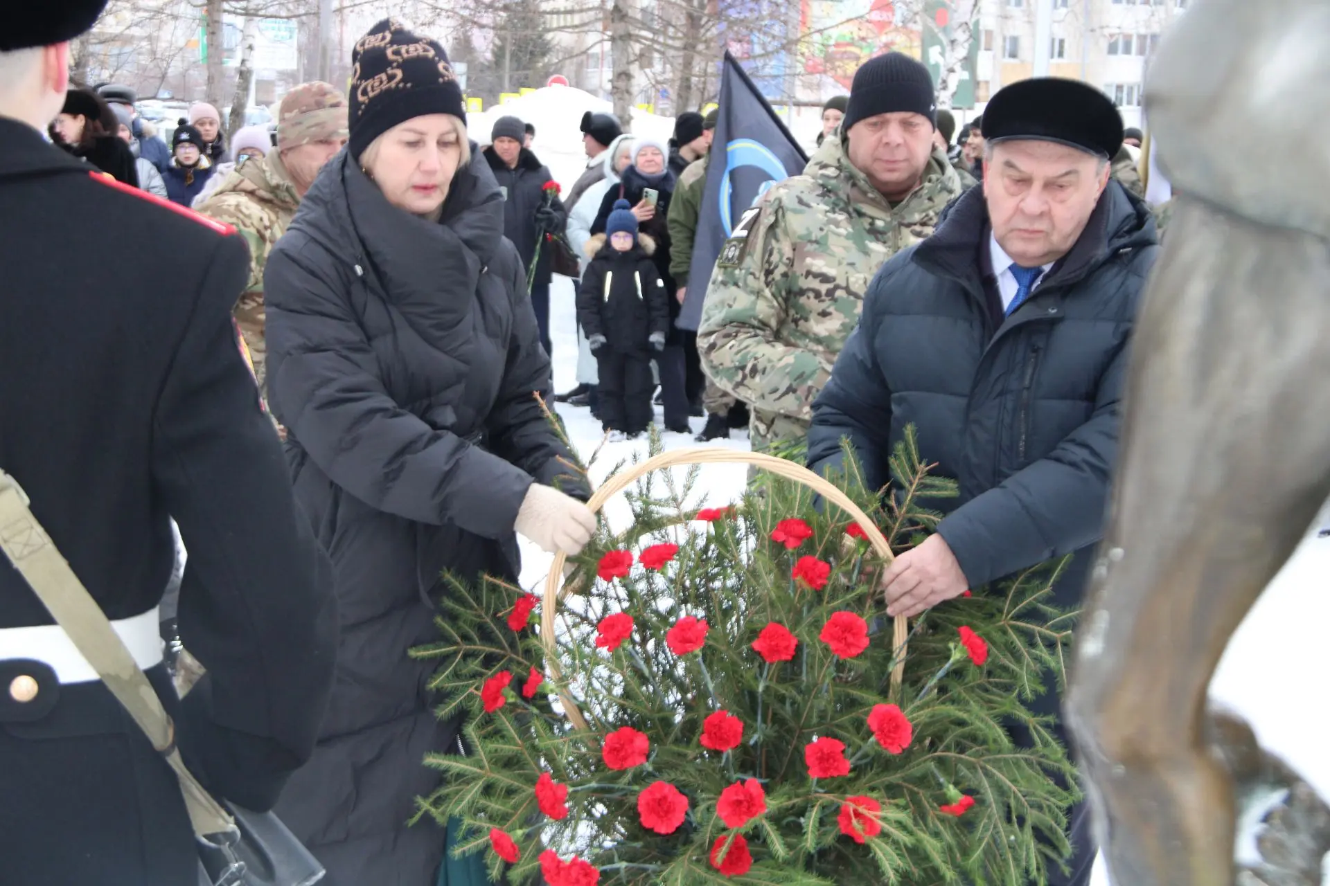 В Елабуге почтили память воинов-интернационалистов в 37-ю годовщину вывода войск из Афганистана