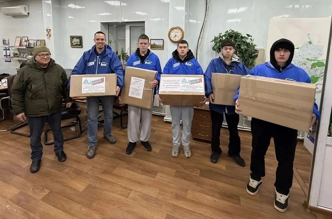 Елабужские волонтеры отправили 125-й гуманитарный конвой в зону СВО