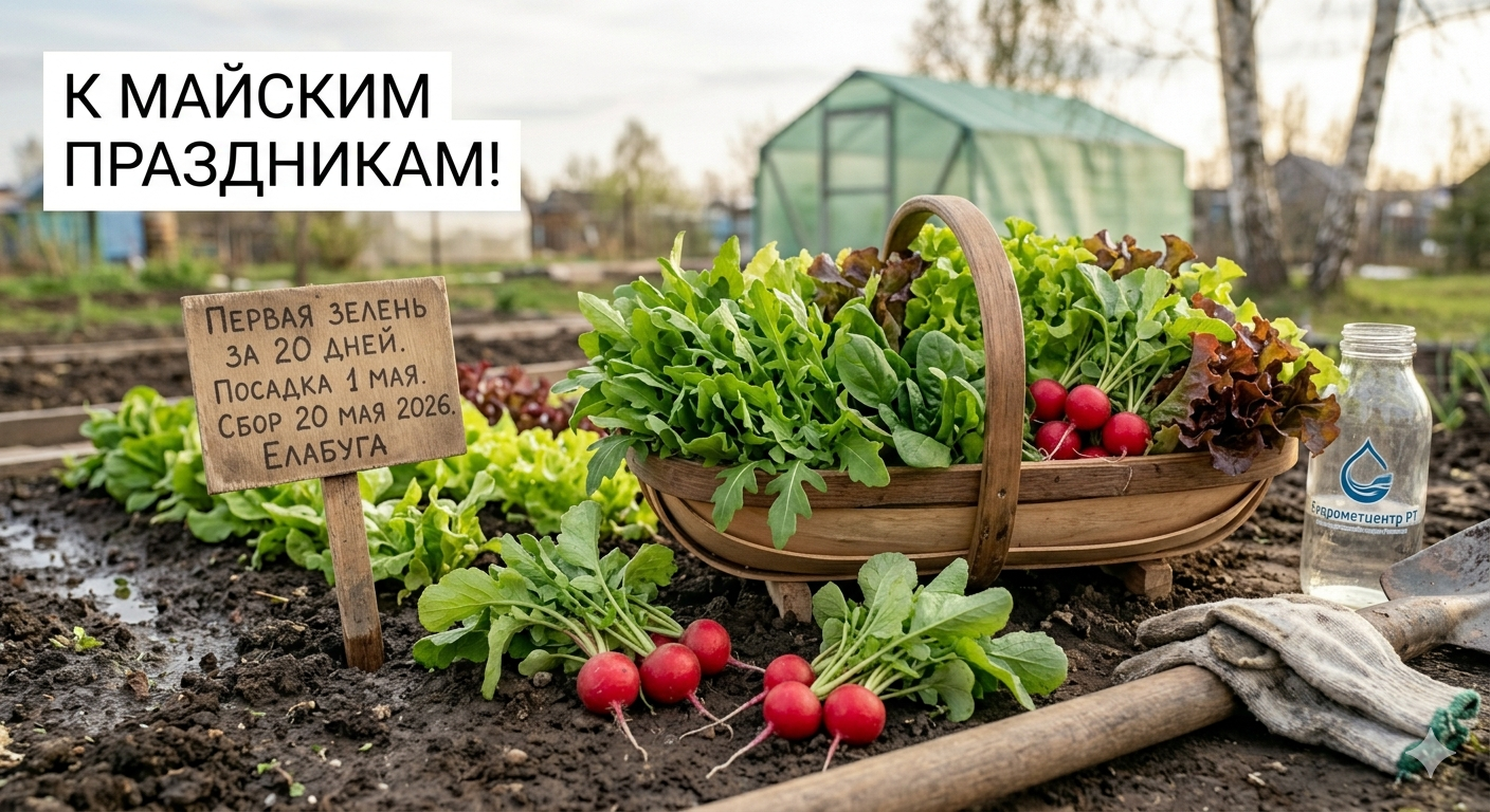 Первая зелень за 20 дней: что посадить 1 мая, чтобы уже к середине месяца делать свои салаты