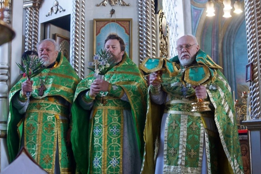 В елабужском Покровском соборе отметили Вербное воскресенье
