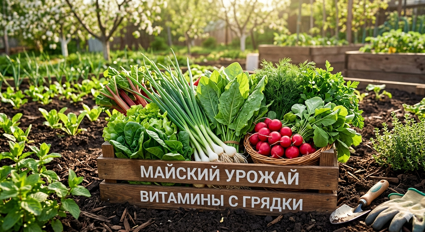 Топ-7 самой полезной весенней зелени, которую нужно съесть прямо сейчас
