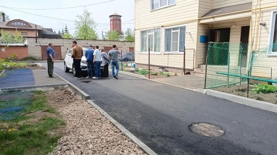 В Елабуге по программе «Наш двор» благоустраивают 13 территорий