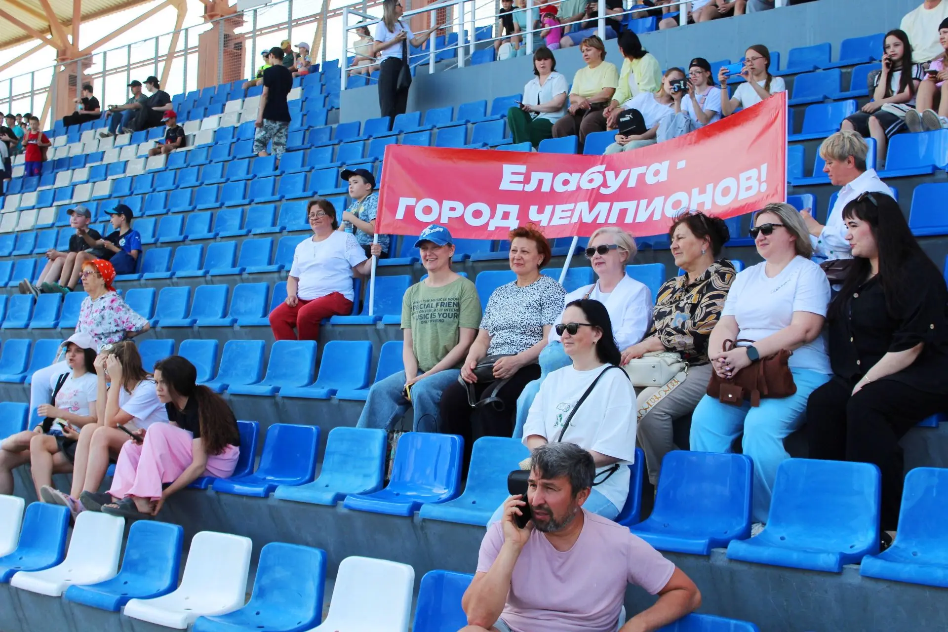 В Елабуге прошел матч четвертого тура Чемпионата РТ по футболу