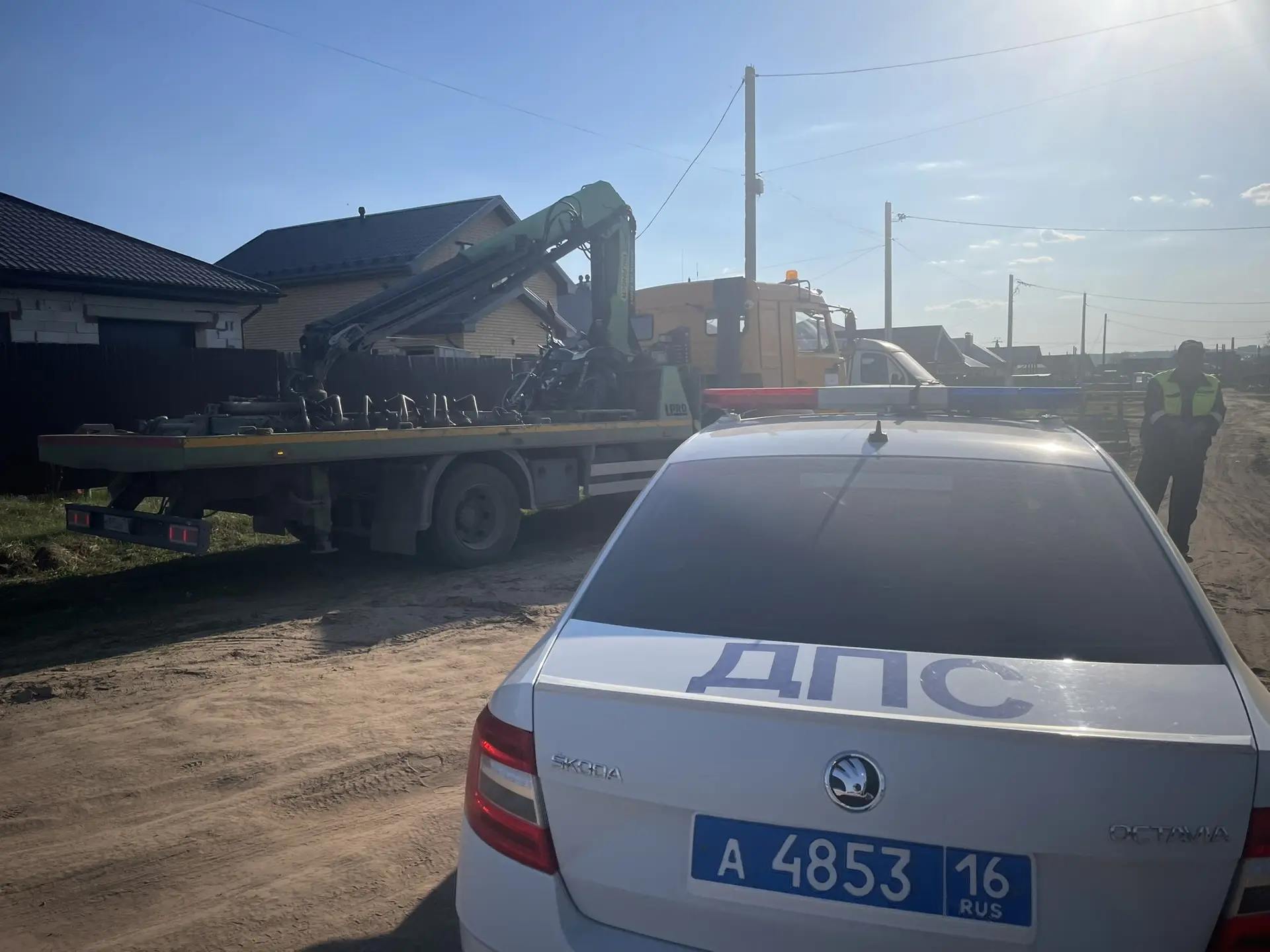Попытка побега не удалась: в Елабуге задержали 14-летнего подростка на мопеде