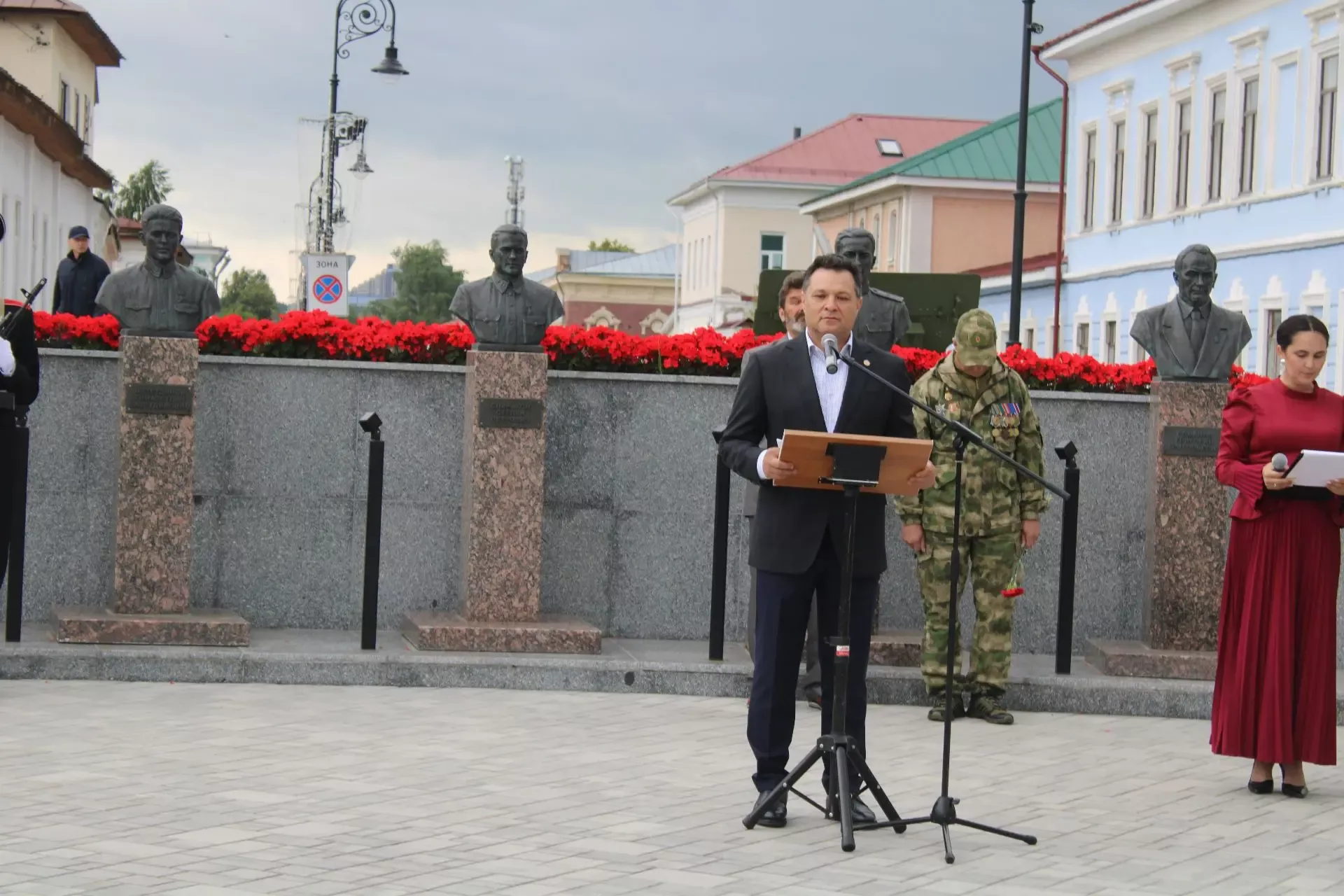 Алабугада Бөек Ватан сугышында һәлак булганнарны искә алдылар
