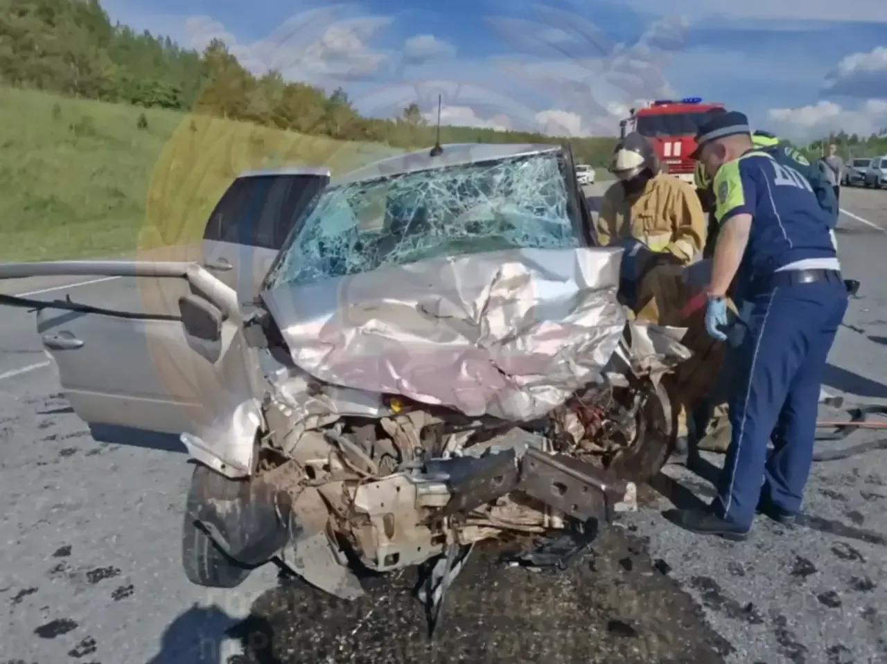 В Татарстане два человека погибли в ДТП с Ладой и Toyota
