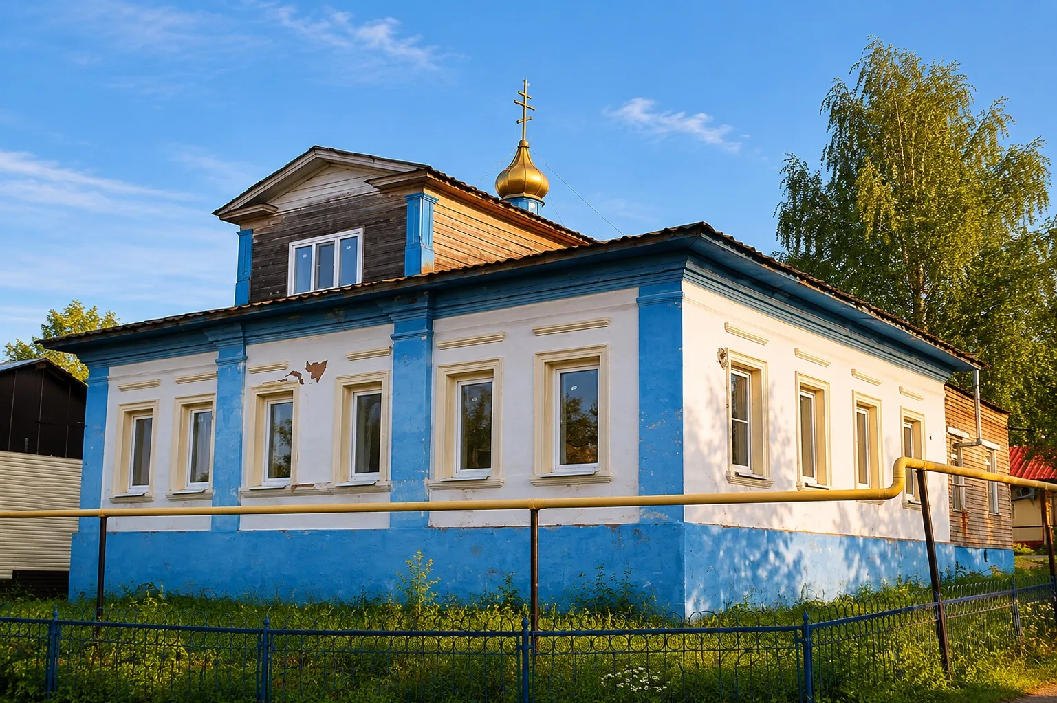 В селе Лекарево завершили работы по газоснабжению молитвенного дома