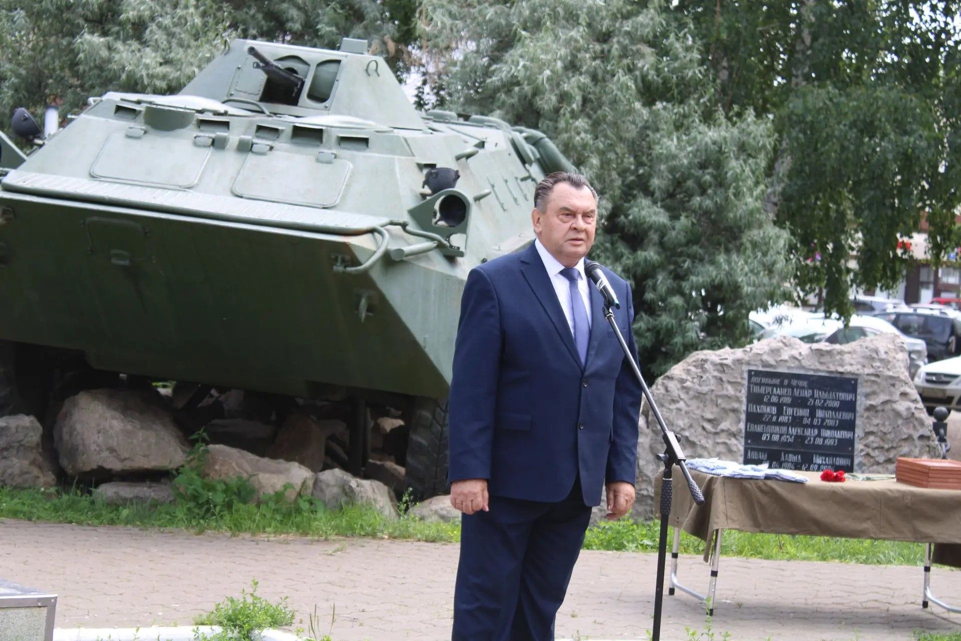 Хәтер исән: Алабугада хәрби хәрәкәтләр ветераннары көнен билгеләп үттеләр