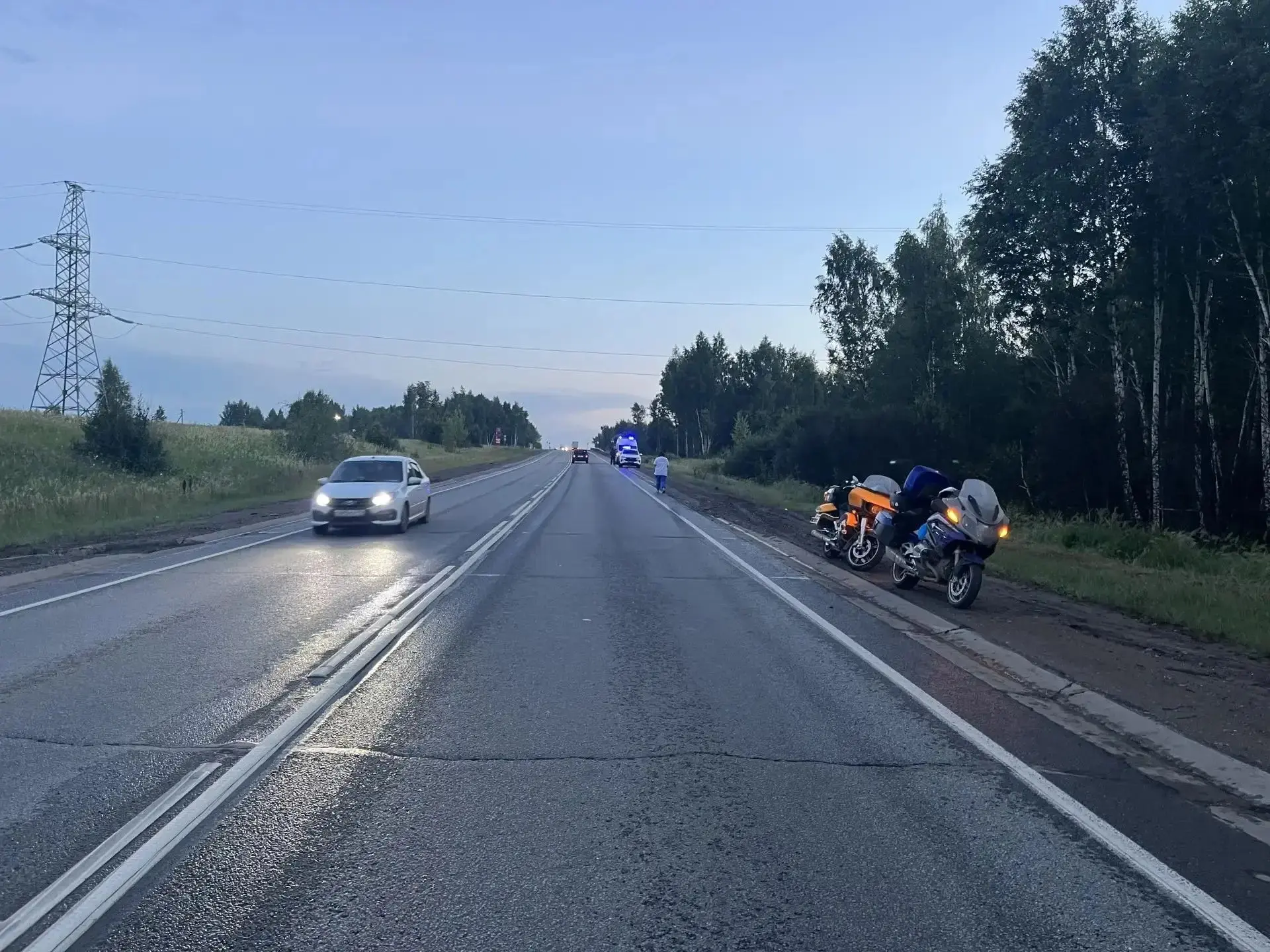 Пассажирка мотоцикла получила переломы после ДТП в Елабужском районе