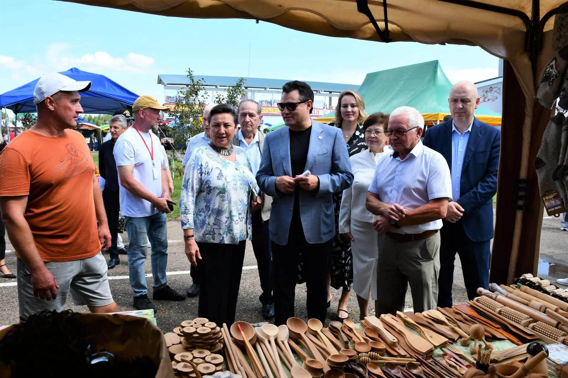 Спасская ярмарка встречает гостей на новом месте