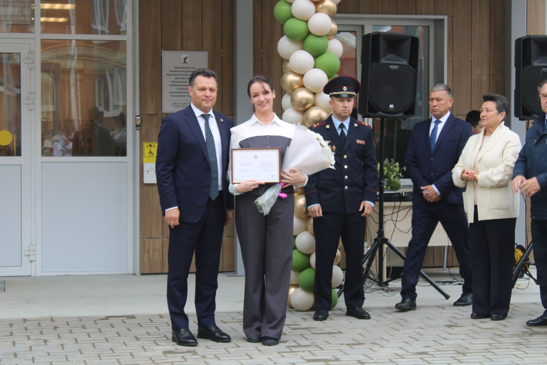 Алабугада 220 урынга исәпләнгән «Сәүдәгәрләр шәһәрчеге» балалар бакчасы ачылды