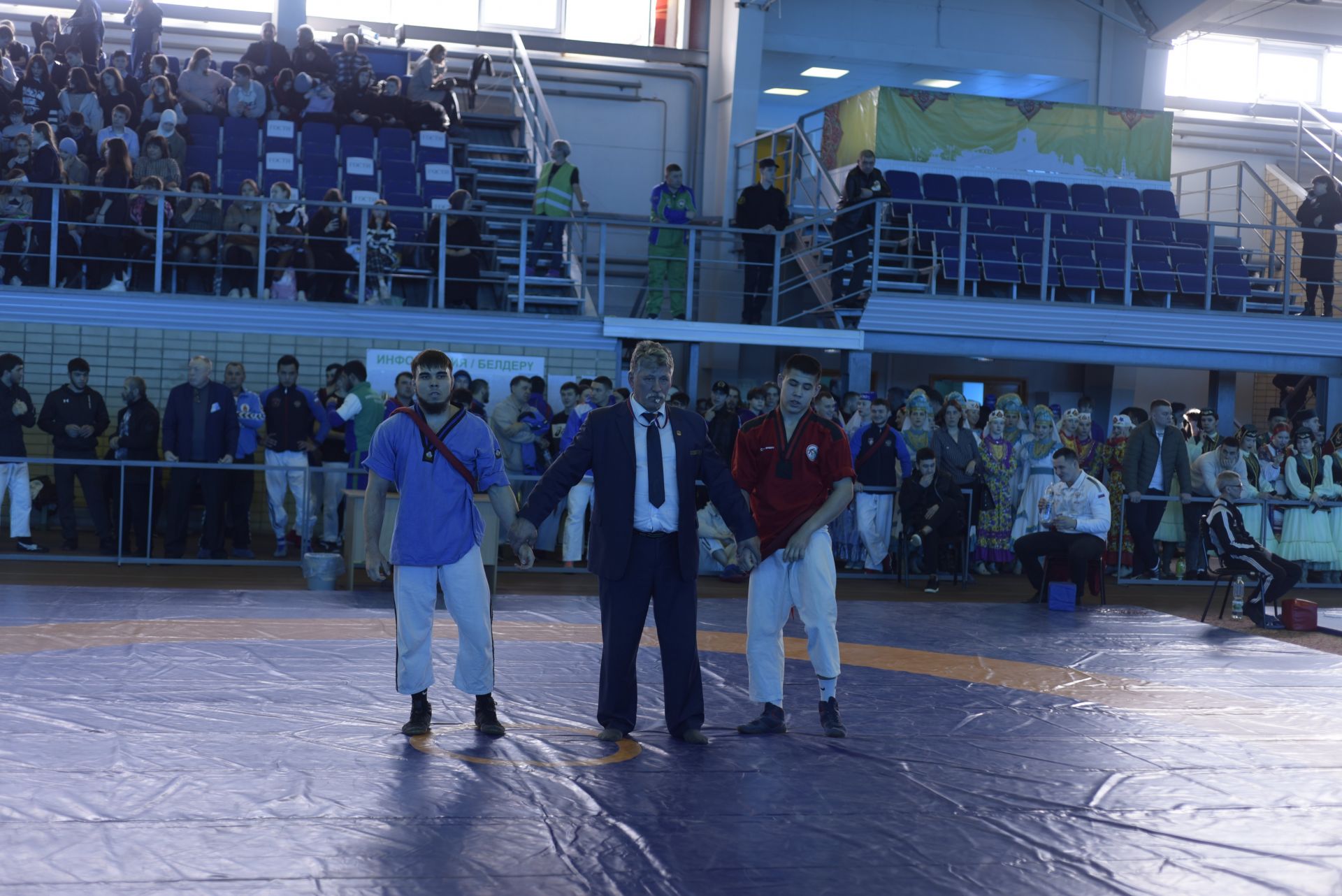 В Елабуге проходит соревнования на Кубок России по борьбе на поясах