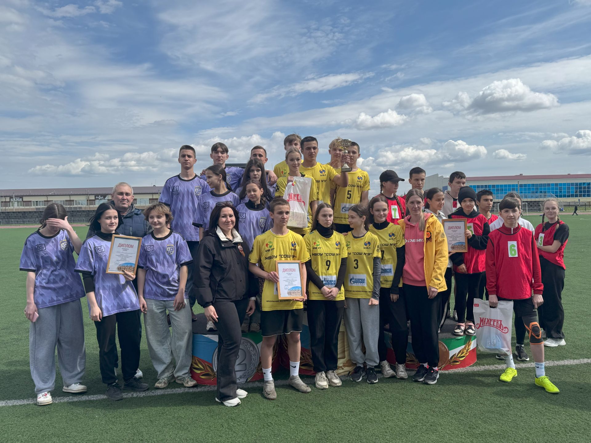 Легкоатлетическая эстафета на призы газет «Новая Кама» и «Алабуга Нуры»-2025