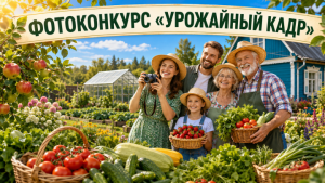 Покажите свои овощи, ягоды и цветы на конкурсе «Урожайный кадр»