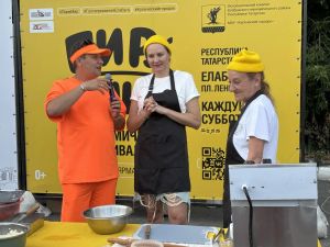 Надежда Петрова стала гостьей гастрофестиваля «Пир в мир» в Елабуге