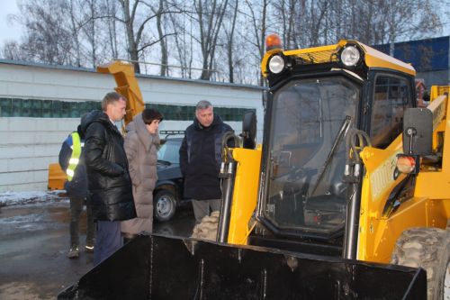 В Елабуге оценили готовность снегоуборочной техники