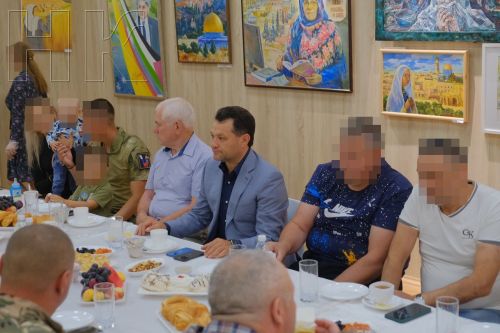Глава района Рустем Нуриев встретился с военнослужащими СВО