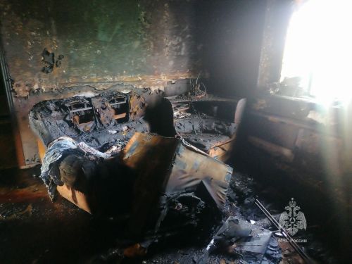 В Татарстане на пожаре погибли женщина и ребенок