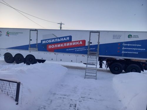 В Елабужском районе продолжает работу «Мобильная поликлиника»