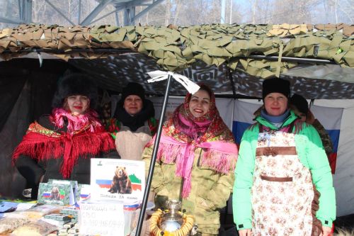 В Елабуге проводили зиму