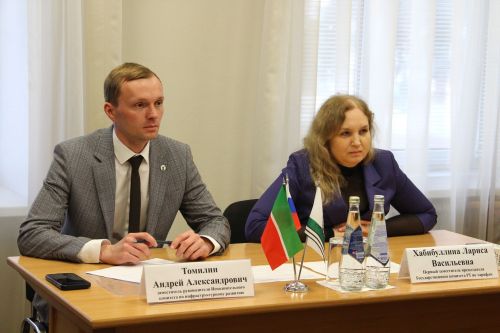 Елабугу с рабочим визитом посетил первый заместитель председателя Госкомитета РТ по тарифам Лариса Хабибуллина