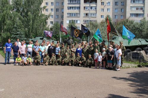 В Елабуге отметили День ветеранов боевых действий