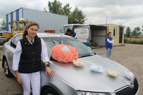 В Елабуге выбрали победительницу конкурса водительского мастерства «Автоледи»