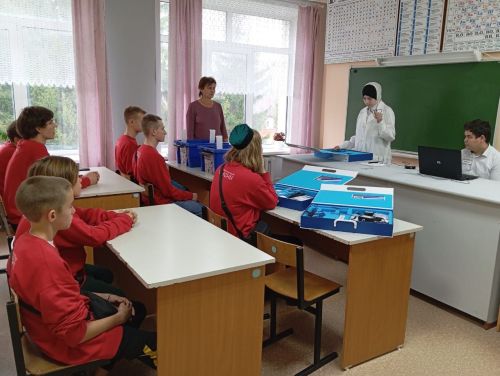В Мортовской школе работает центр образования «Точка роста»