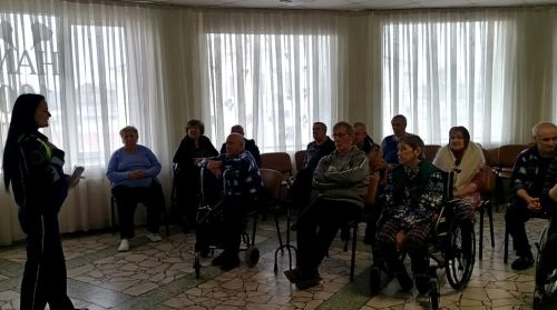 В Елабужском доме-интернате для престарелых провели беседы по безопасности и профилактике гриппа