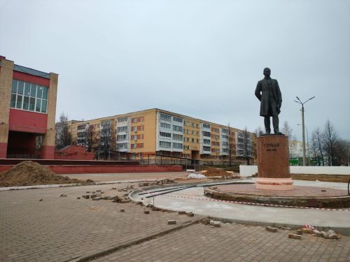 В Елабуге началась реконструкция сквера имени Габдуллы Тукая