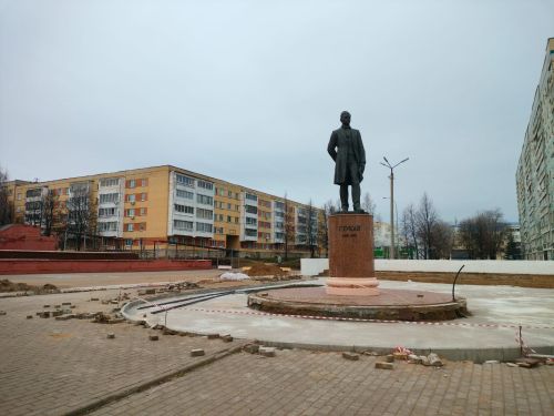В Елабуге началась реконструкция сквера имени Габдуллы Тукая