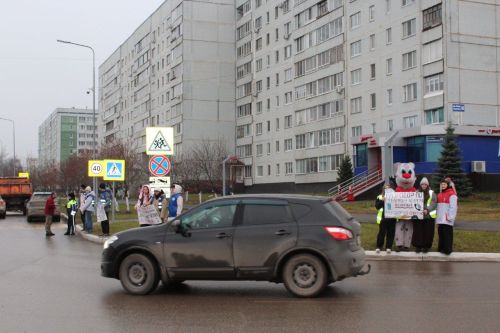 В Елабуге прошла акция, посвященная Всемирному дню памяти жертв ДТП