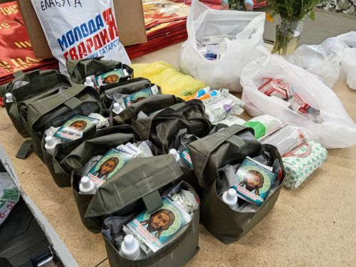 Елабуга отправила гуманитарный груз для военных на харьковском направлении