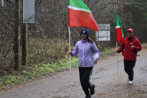 В Елабуге прошел спортивный забег в честь Дня Конституции Республики Татарстан