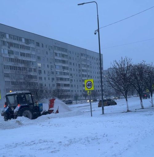 Елабуга справляется с последствиями внезапной метели