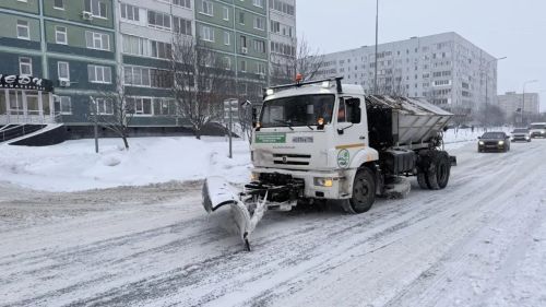 Уборка улиц от снега в Елабуге ведётся ежедневно по графику