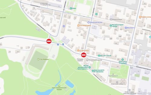 В Елабуге ограничат движение транспорта на новогодние мероприятия