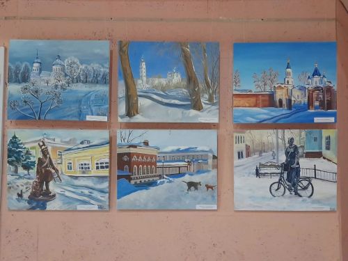 Зимние пейзажи Елабуги глазами студентов-дизайнеров представлены на новой выставке