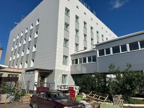 Капремонт в стационаре Елабужской ЦРБ продолжается