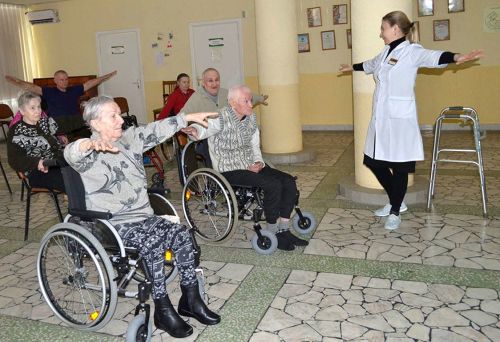 В Елабужском доме для престарелых занимаются нейробикой и нейрогимнастикой