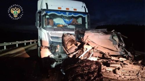 В ночном ДТП в Татарстане погибли четыре человека