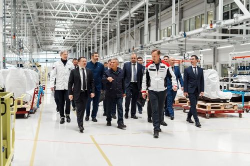 Рустам Минниханов и Петр Фрадков открыли новый офис ПСБ в ОЭЗ «Алабуга»