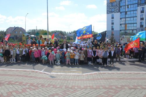 В Елабуге в детском саду торжественно провели Парад Победы