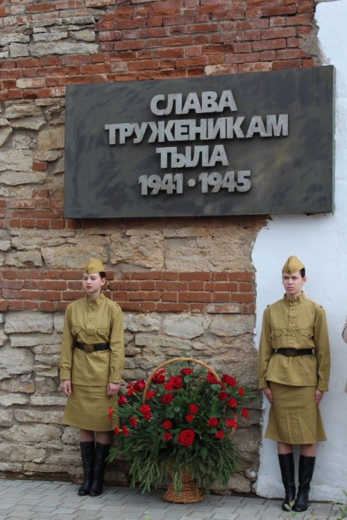 В Елабуге торжественно открыли Сквер памяти тружеников тыла