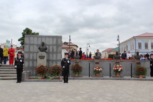 В Елабуге торжественно открыли Сквер памяти тружеников тыла