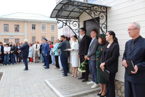 В Елабуге торжественно открыли Сквер памяти тружеников тыла