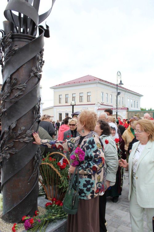 В Елабуге торжественно открыли Сквер памяти тружеников тыла